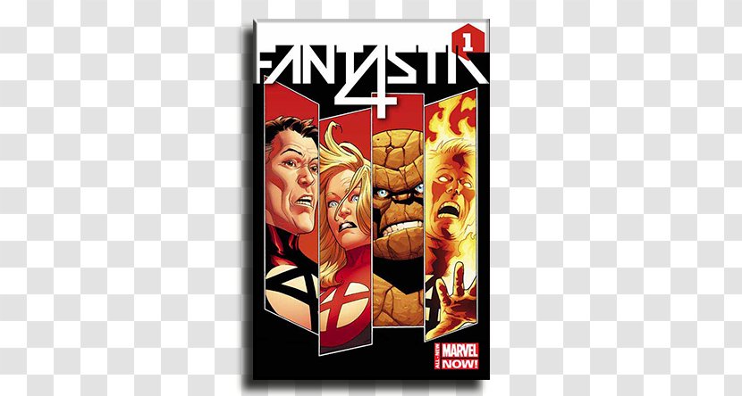 Fantastic Four Volume 1: The Fall Of Dark Reign Human Torch Mister - James Robinson - Brian Michael Bendis Transparent PNG
