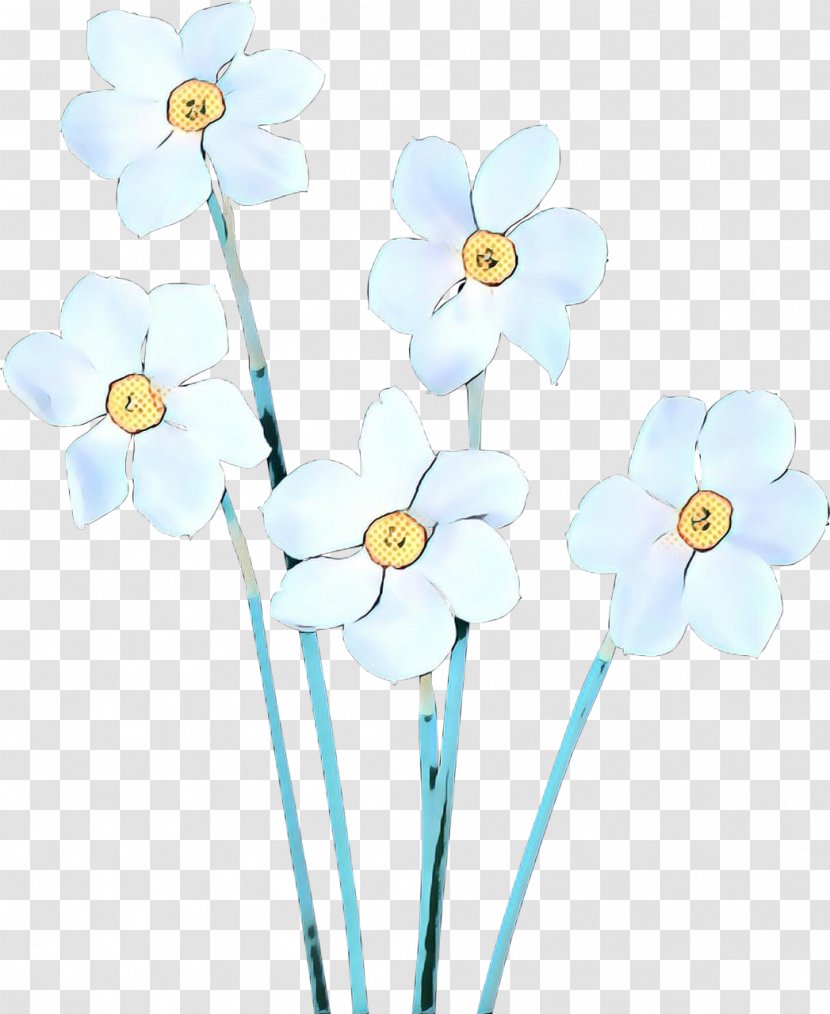 Cut Flowers Flower Plant Pedicel Narcissus - Flowering Moth Orchid Transparent PNG