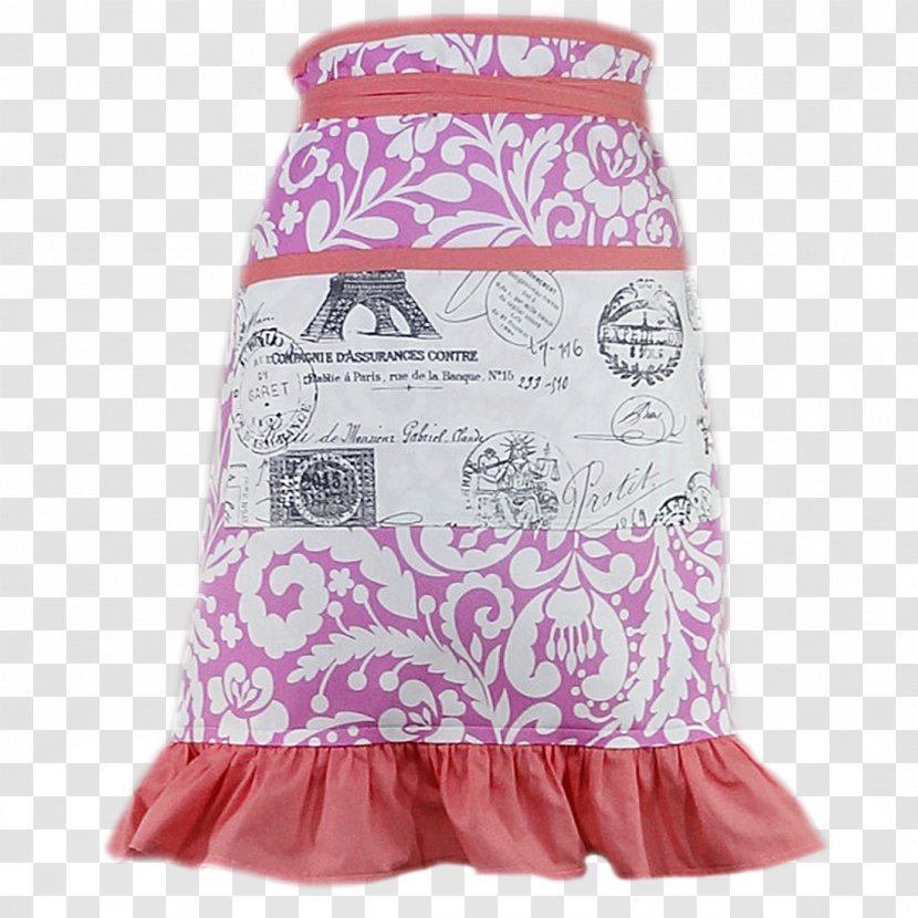 United States Skirt Craft Pink M Apron - Moulin Rouge Transparent PNG