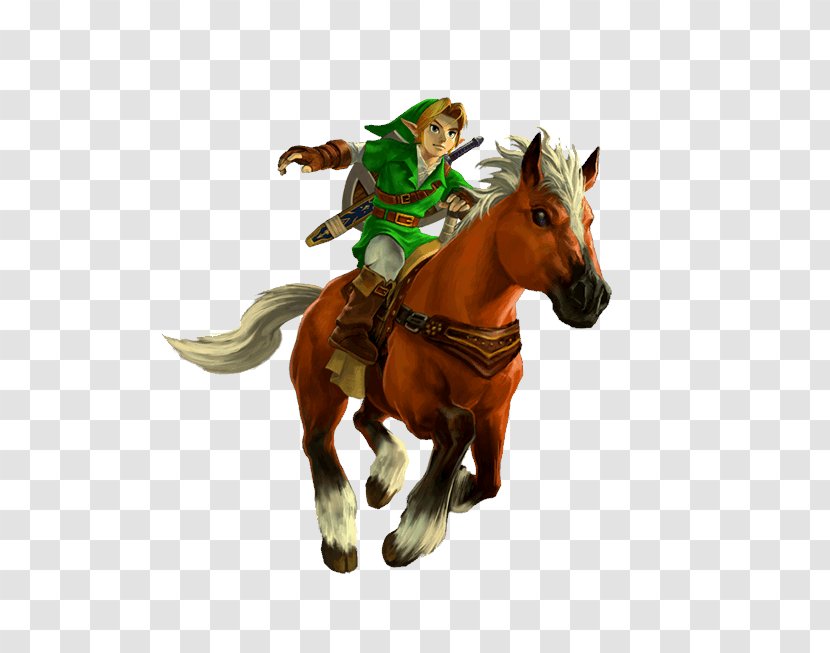 The Legend Of Zelda: Ocarina Time 3D Zelda II: Adventure Link Princess - Mustang Horse - Hyrule Warriors Transparent PNG