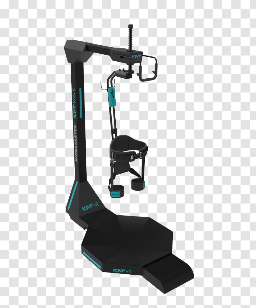 Omnidirectional Treadmill Virtual Reality Virtuix Omni Haptic Suit - Personal Computer - Walking Transparent PNG