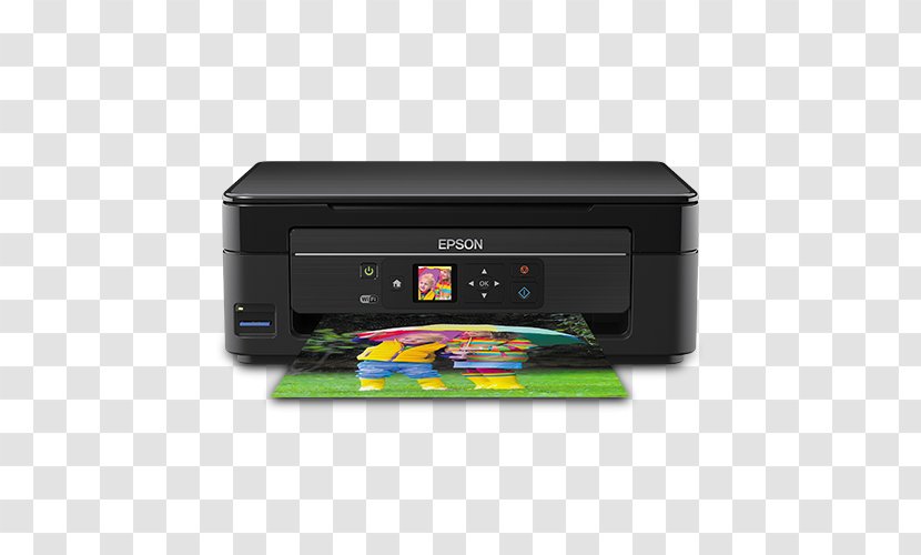 Multi-function Printer Printing Epson Ink Cartridge - Multifunction - Inkjet Transparent PNG