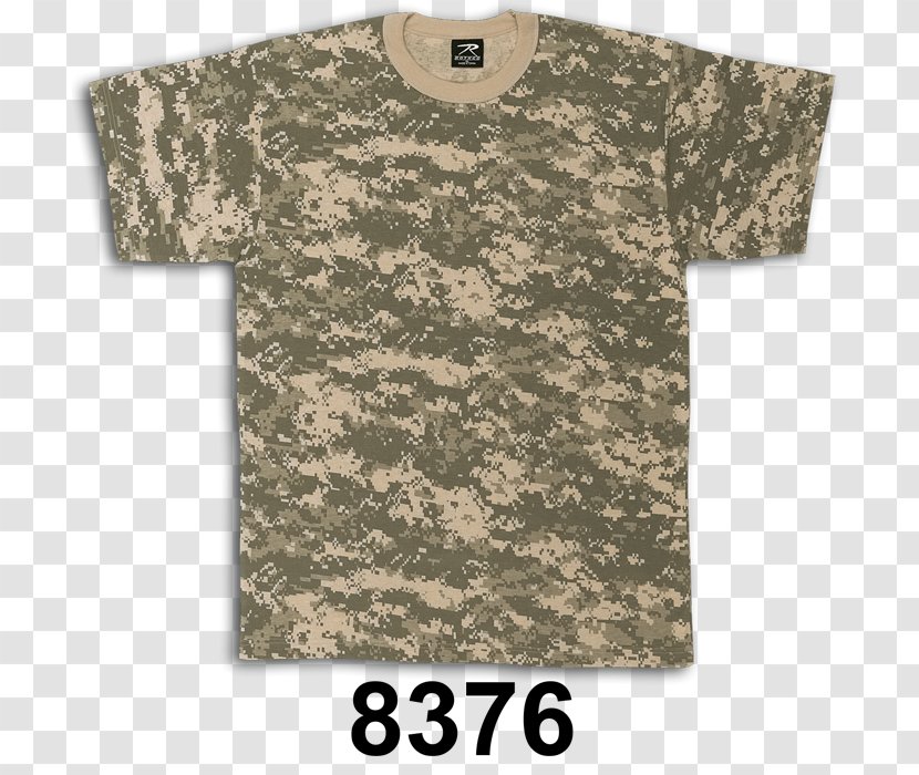 T-shirt Military Camouflage Multi-scale U.S. Woodland Army Combat Uniform - T Shirt - Silhouette Cut Settings Ac Transparent PNG