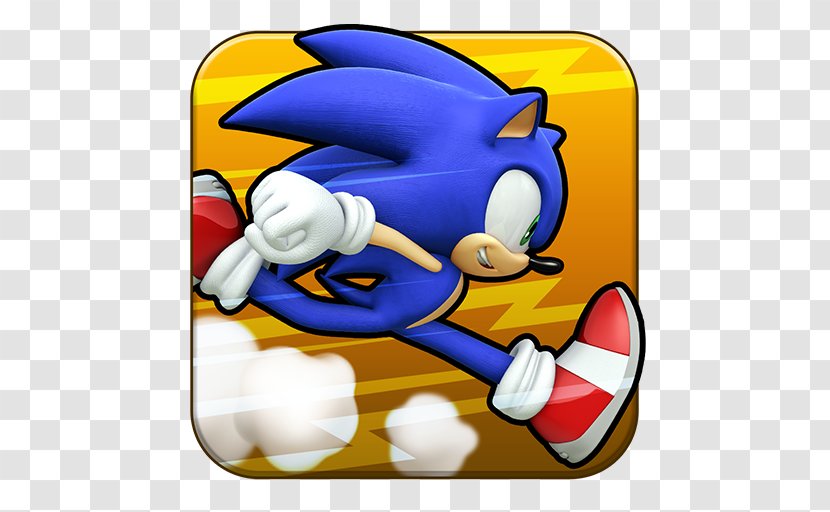 Sonic Runners The Hedgehog Dash Sega - Video Game - Runner Transparent PNG