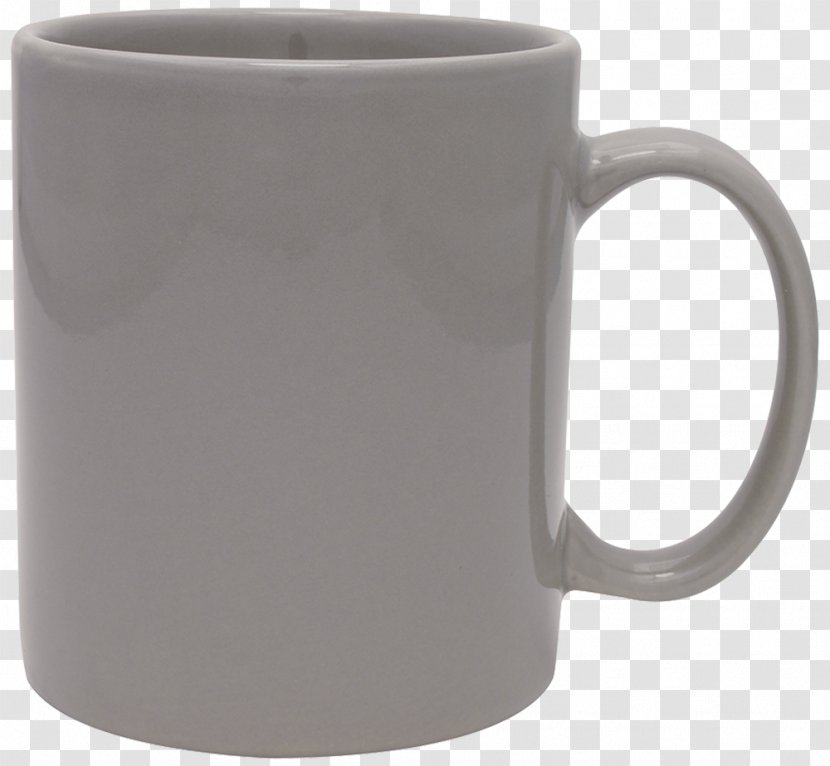 Mug Coffee Cup Ceramic Tableware - Microwave Ovens - Gray Transparent PNG
