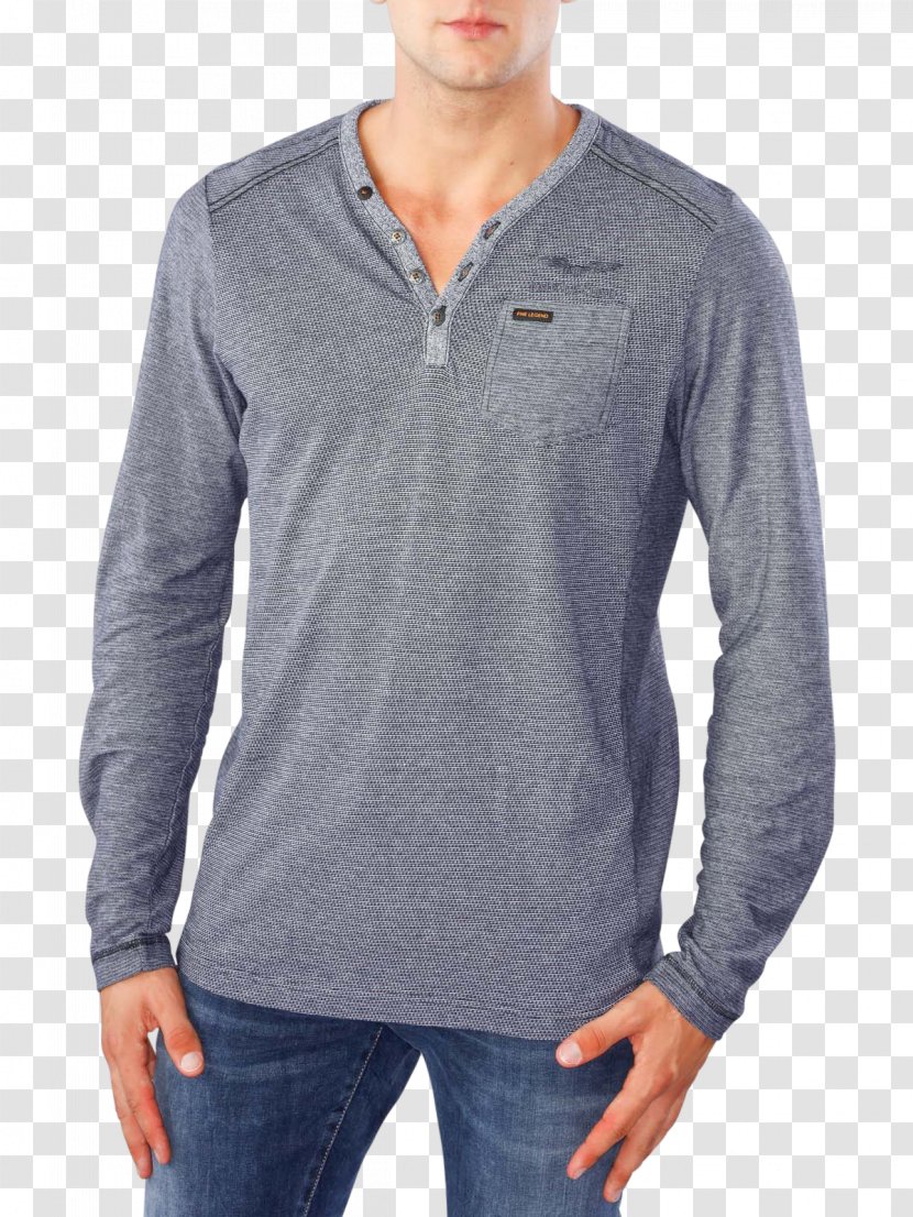 T-shirt Sleeve Blazer Jeans Jersey - Neck Transparent PNG