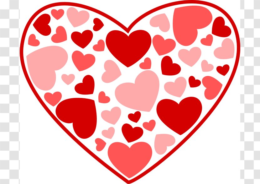 Heart Valentines Day Clip Art - Mini Cliparts Transparent PNG