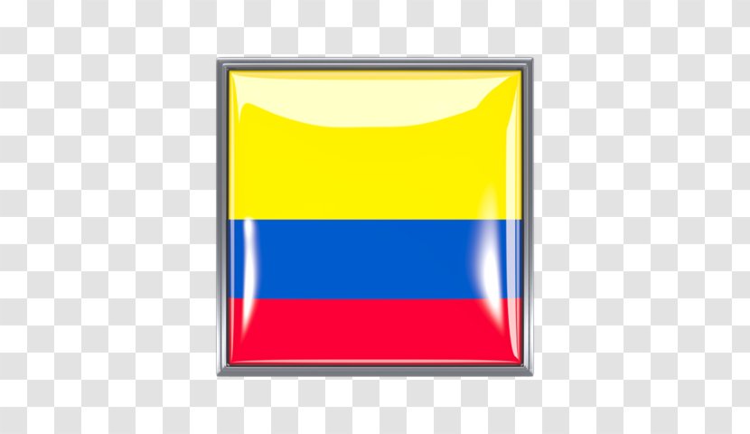 Flag Of Colombia Metal - Rectangle Transparent PNG