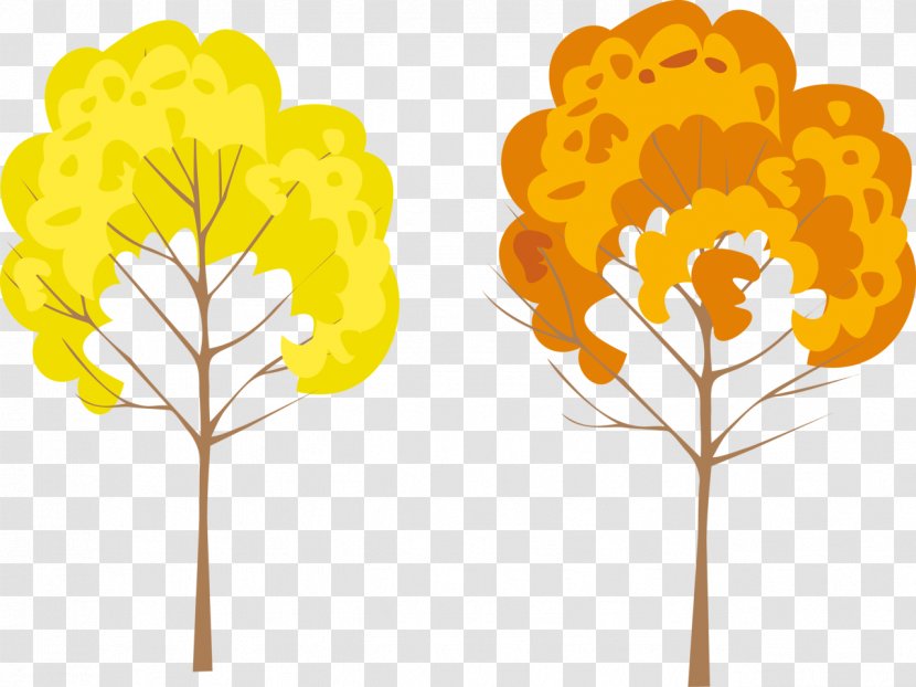 Tree Branch Yellow Clip Art - Photography Transparent PNG
