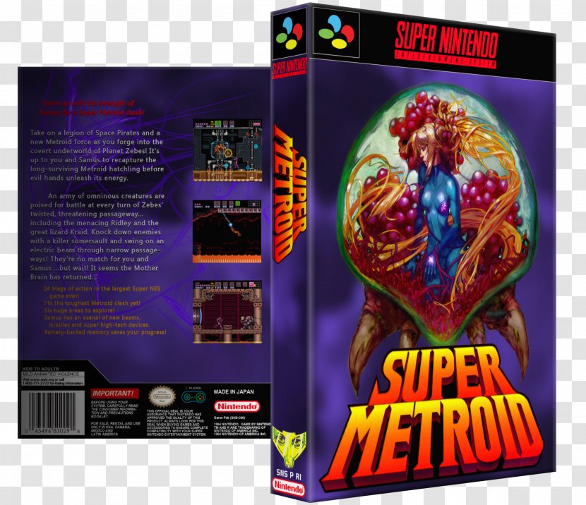 Super Metroid Nintendo Entertainment System Mario RPG - Technology - Pc Game Transparent PNG