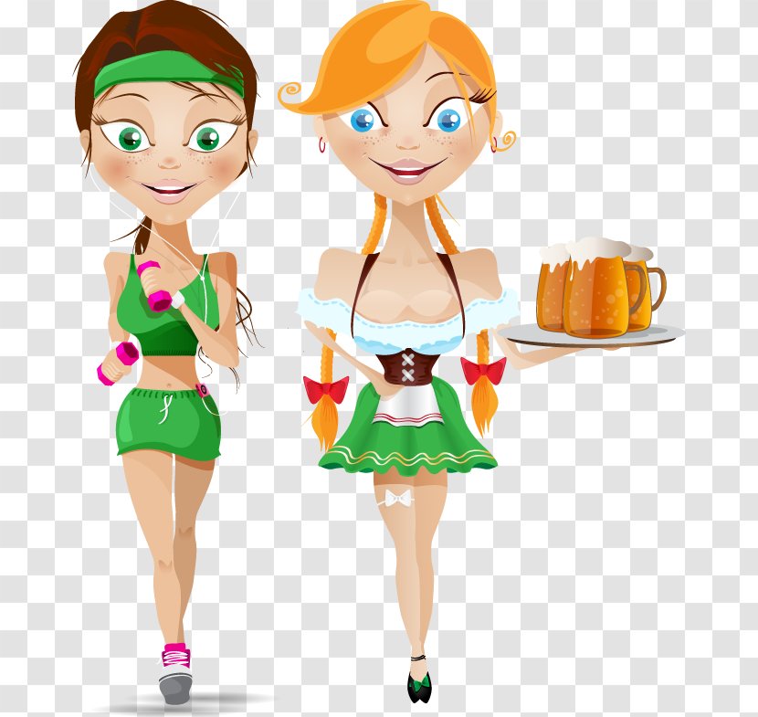 Cabbage Soup Diet Weight Gain Health Adipose Tissue - Tree - Running Waiter Cartoon Cute Beauty Transparent PNG