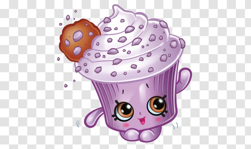 Cupcake Bakery Cream Frosting & Icing Donuts - Cup - Images Download Free Shopkins Transparent PNG