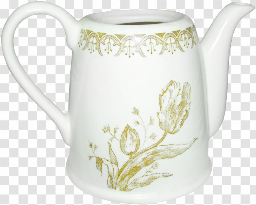 Jug Porcelain Mug Kettle Teapot - Drinkware - Retro Transparent PNG