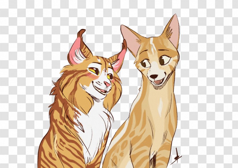 Whiskers Cat Dog Red Fox Commission - Ear Transparent PNG