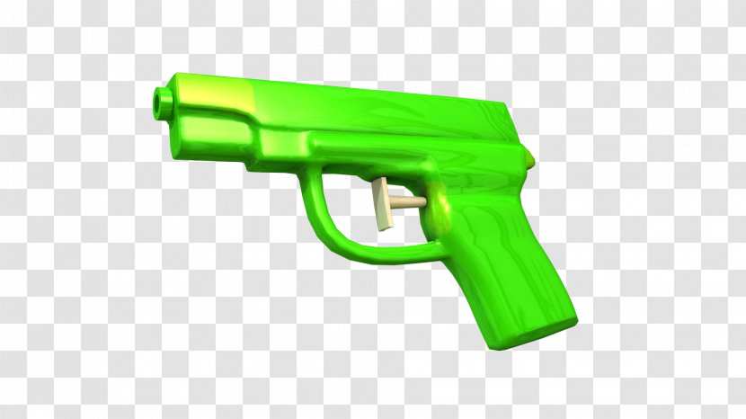 Water Gun Firearm Weapon Trigger Pistol - Hand Transparent PNG
