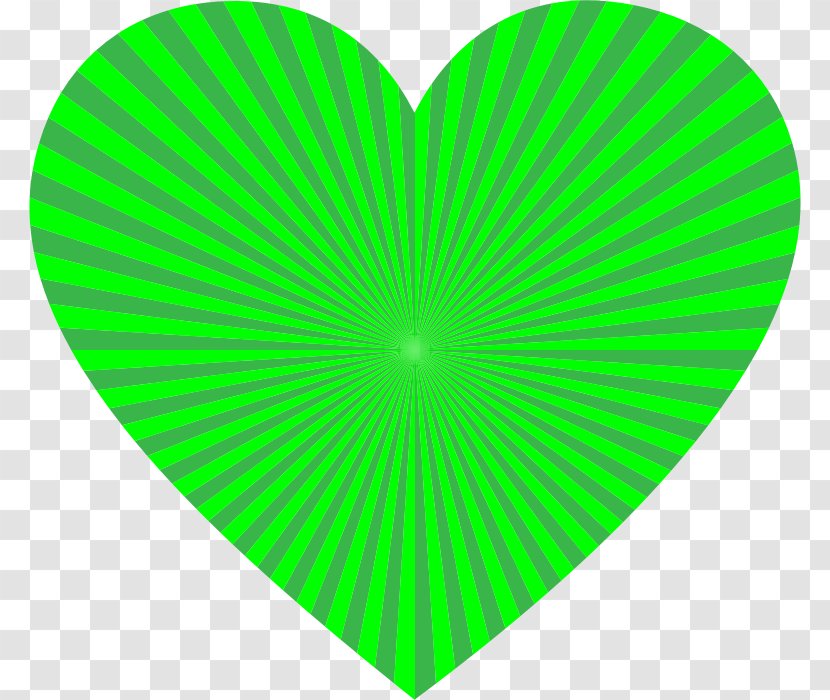Green Heart Color Clip Art - Drawing Transparent PNG