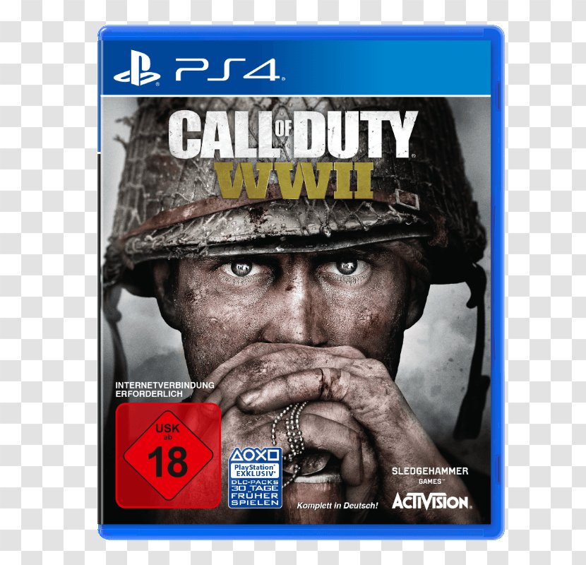 Call Of Duty: WWII Black Ops 4 PlayStation Second World War Video Game - Two Transparent PNG