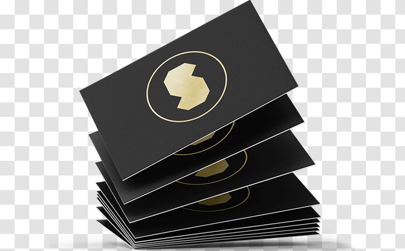 Business Cards Printing Corporate Identity E-commerce - Flyer - Black Card Transparent PNG