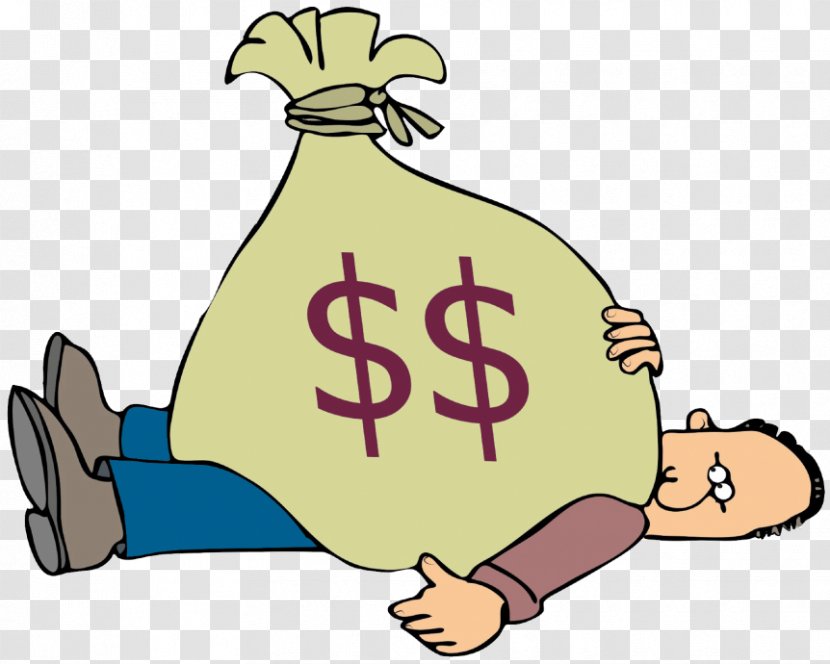 Money Bag Debt Finance Clip Art Transparent PNG