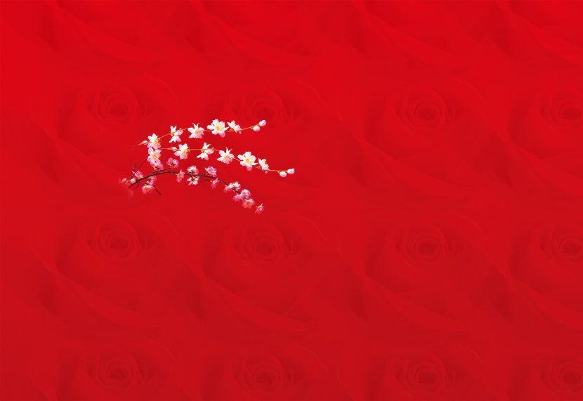 Red Petal Wallpaper - Magenta - Thanksgiving Transparent PNG
