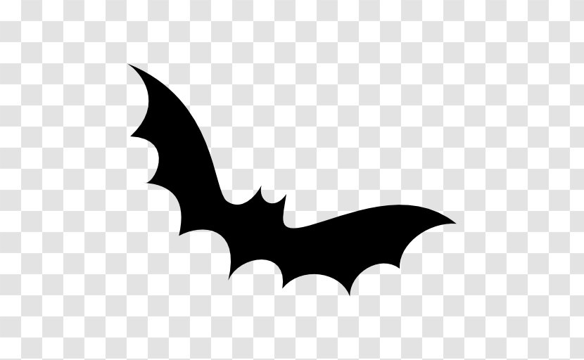 Bat Halloween Icon - Silhouette - Pic Transparent PNG