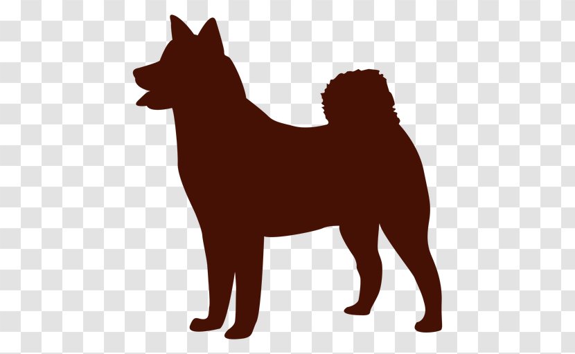 Puppy German Shepherd Silhouette - Dog - Husky Transparent PNG