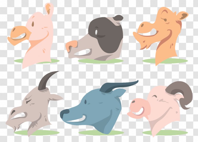 Cattle Animal - Carnivoran - Vector Avatar Transparent PNG