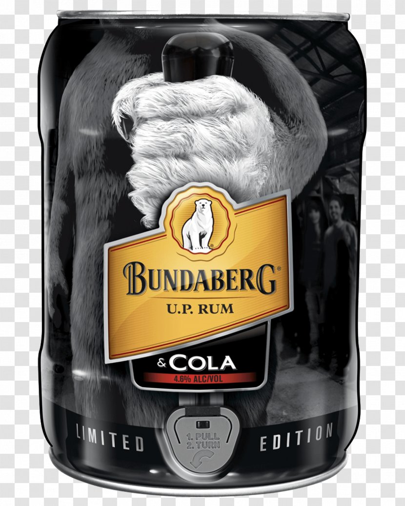 Bundaberg Rum Alcoholic Drink - Cola Transparent PNG