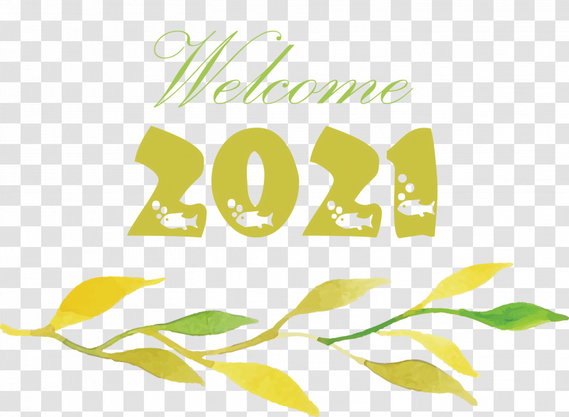 Happy New Year 2021 Welcome 2021 Hello 2021 Transparent PNG