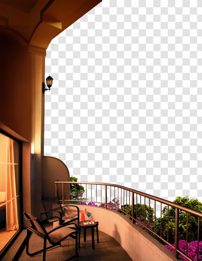 Balcony Poster - Floor - Real Estate Landscape Transparent PNG