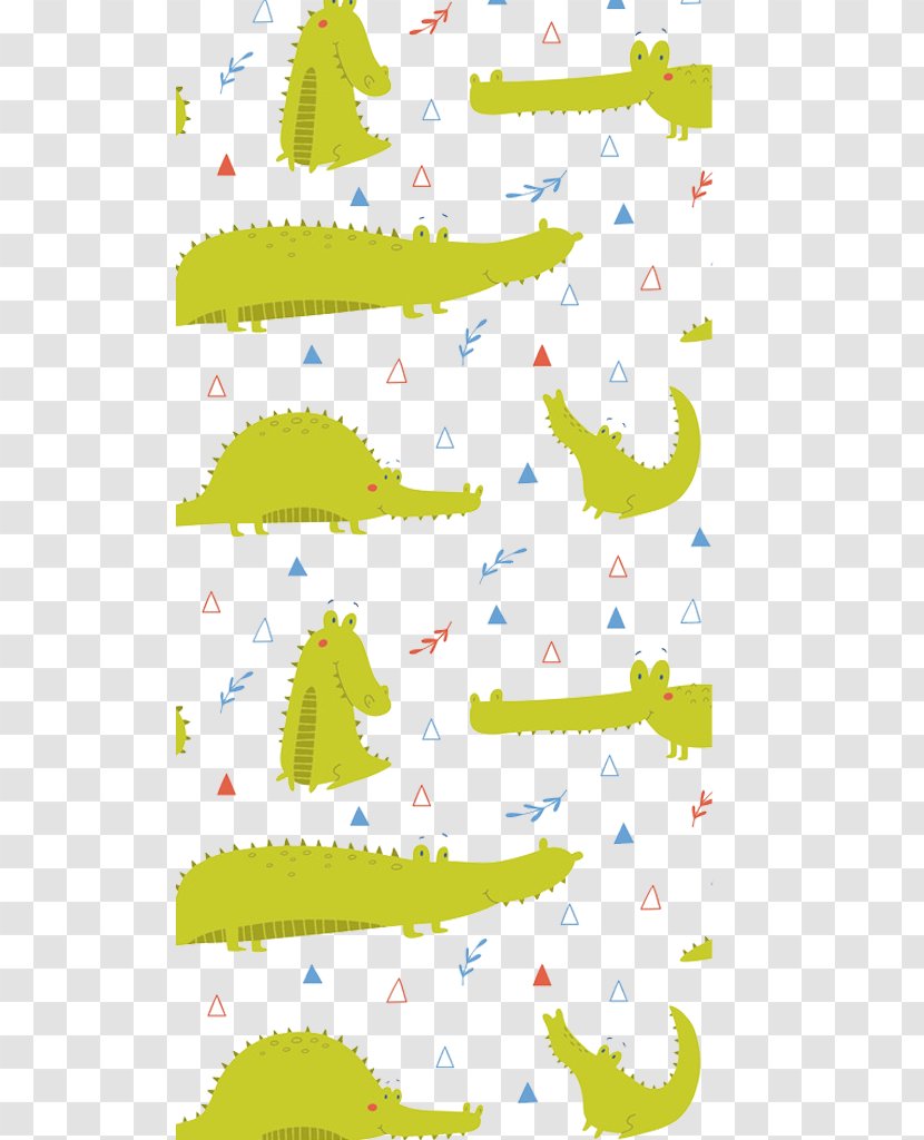 Crocodile Clip Art - Cartoon - Green Transparent PNG