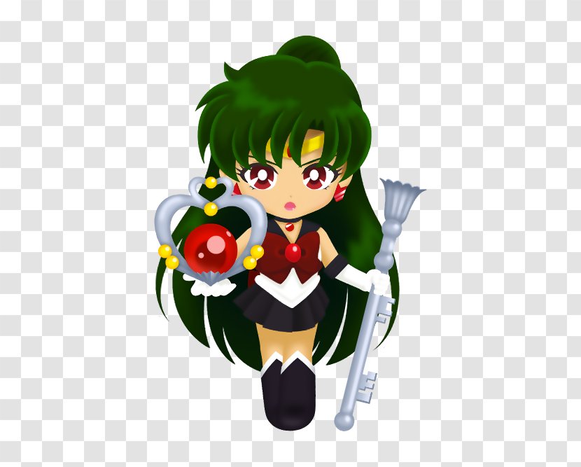 Sailor Pluto Venus Saturn Chibiusa Neptune - Silhouette Transparent PNG