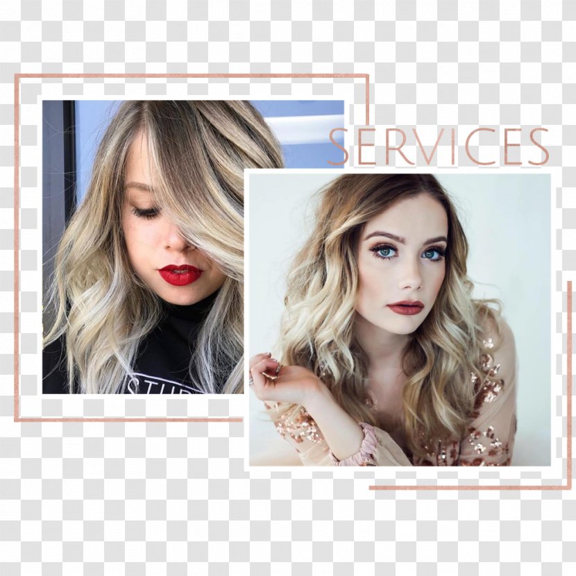 Hair Coloring Makeover Blond Photography - Flower - Stylish Beauty Spa Transparent PNG