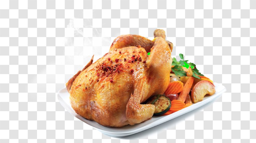 Roast Chicken Roasting As Food Oven - Stock Photography Transparent PNG