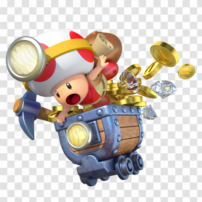 Captain Toad: Treasure Tracker Wii U Princess Peach - Toy - Mario Bros Transparent PNG