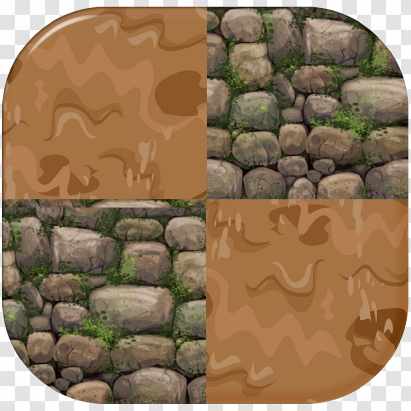 Stone Wall Landscaping - Rock - Royal Square Mud Transparent PNG