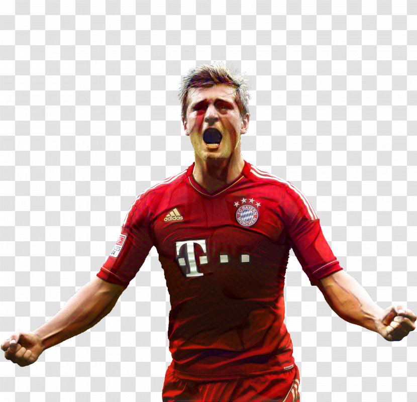Toni Kroos FC Bayern Munich T-shirt Jersey Football - Gesture - Team Transparent PNG