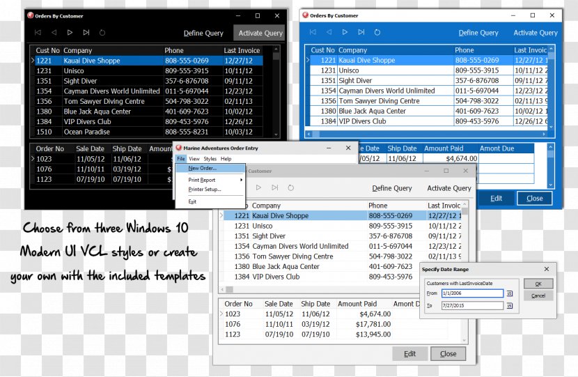 Computer Program Delphi Visual Component Library C++Builder FMX - Screenshot - Seattle Tours Transparent PNG