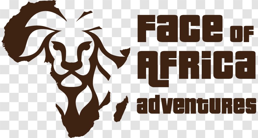 Logo Face Of Africa Adventures Travel Clip Art - Safari - Hand Transparent PNG