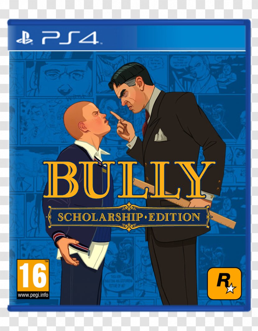 Bully PlayStation 2 Xbox 360 3 - Playstation Transparent PNG