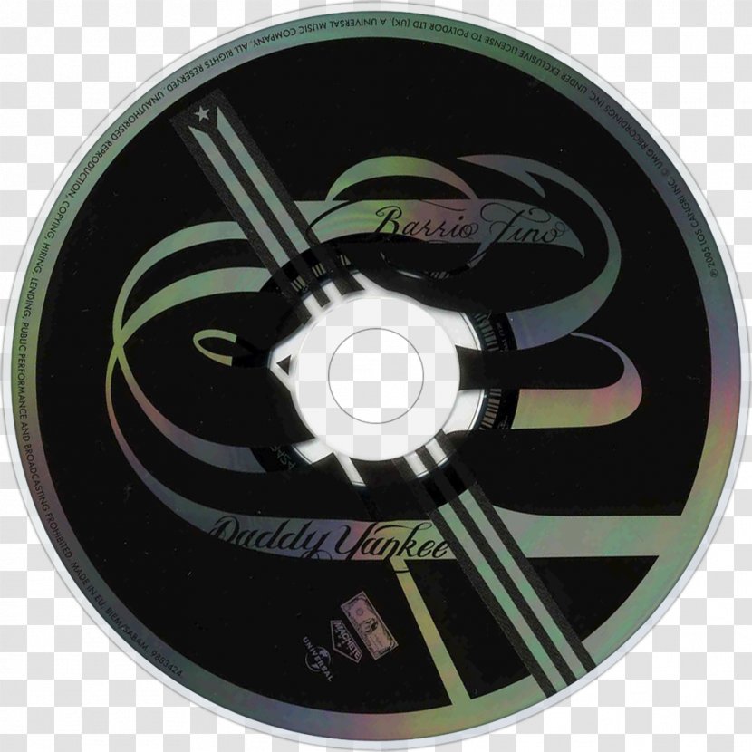 Compact Disc Spoke Barrio Fino Alloy Wheel - Daddy Yankee Transparent PNG