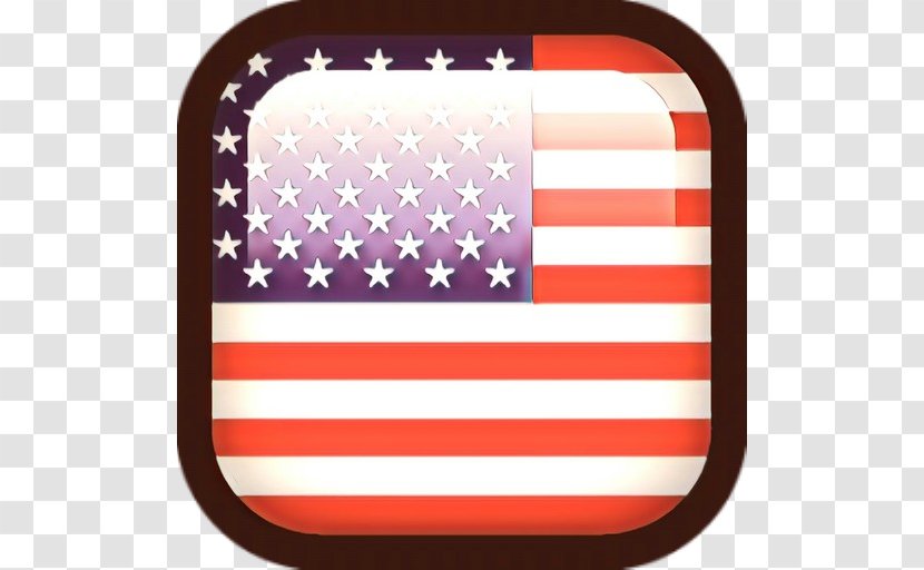 Flag Cartoon - Of The United States - Tableware Transparent PNG
