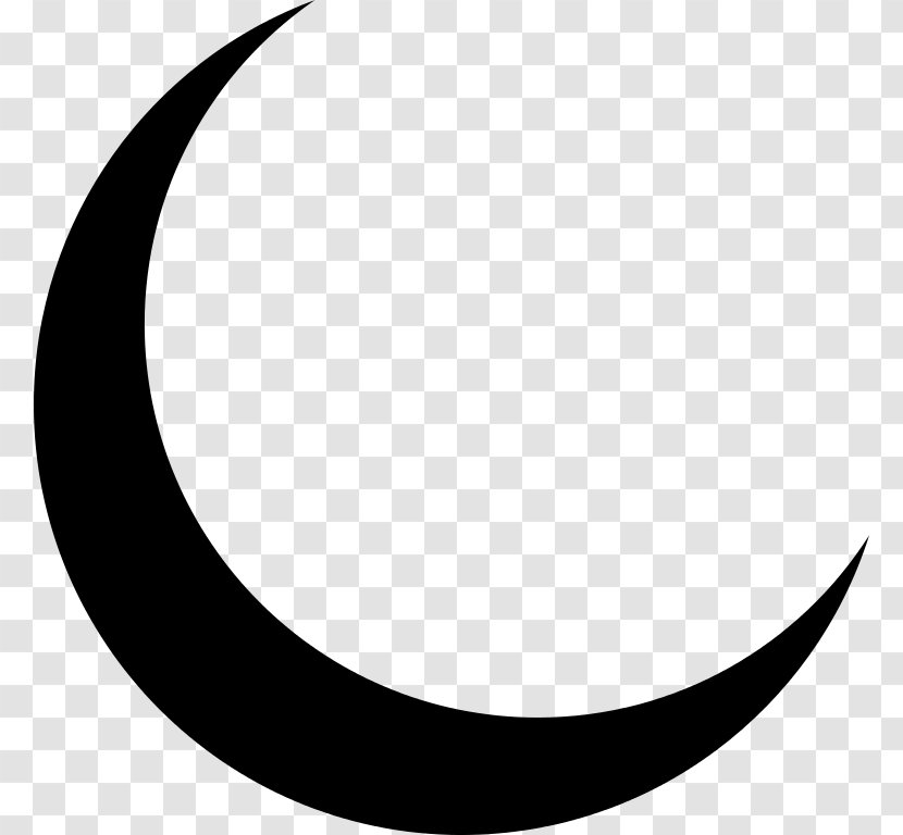 Lunar Phase Moon Symbol Crescent Clip Art - Full Transparent PNG