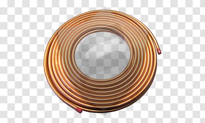 Copper Tubing Piping And Plumbing Fitting Pipe Annealing - Manufacturing - Wire Transparent PNG