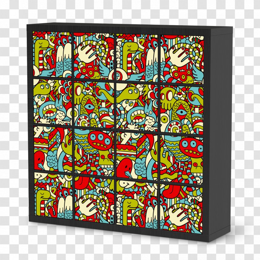 Modern Art Sliding Door Armoires & Wardrobes Drawer Rectangle - Window - Doodle Element Transparent PNG