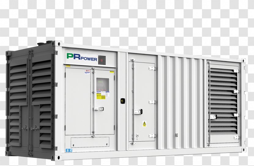 Caterpillar Inc. Diesel Generator Engine-generator Electric Perkins Engines - System - Container Transparent PNG