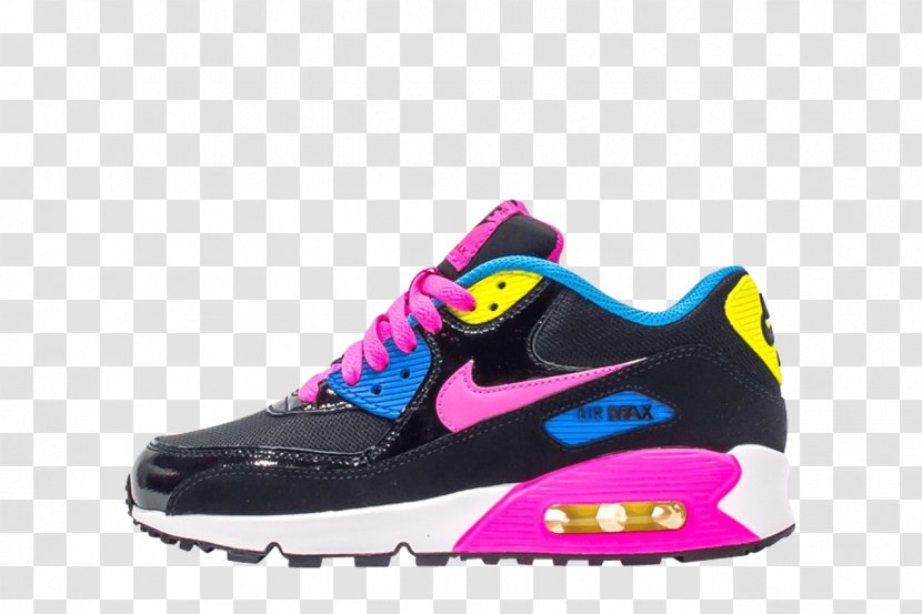 Shoe Nike Air Max 90 Mens Essential (GS) - Watercolor - 345017-601, Pink SneakersNike Transparent PNG