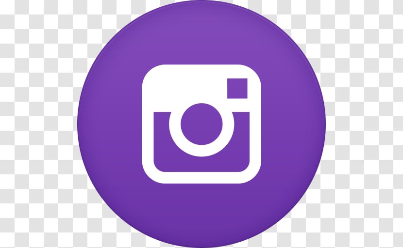 Instagram Icon | Circle Iconset Martz90 - Logo - Violet Transparent PNG