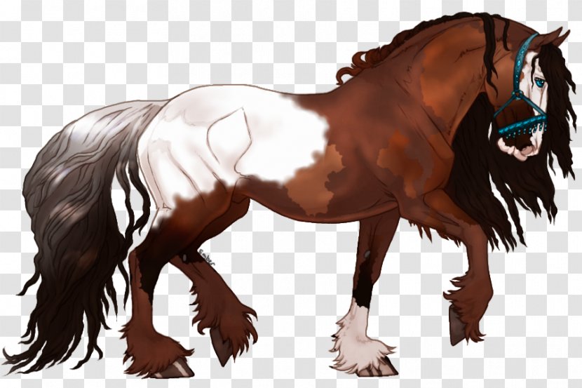 Mane Friesian Horse Mustang Stallion Pony - Silhouette Transparent PNG