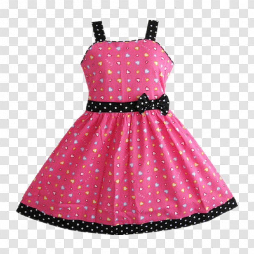 Frock Party Dress Children's Clothing - Polka Dot - Dresses Transparent PNG